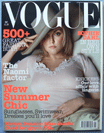Buy UK Vogue 2002 May magazine