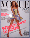 Buy UK Vogue magazine 2004 January